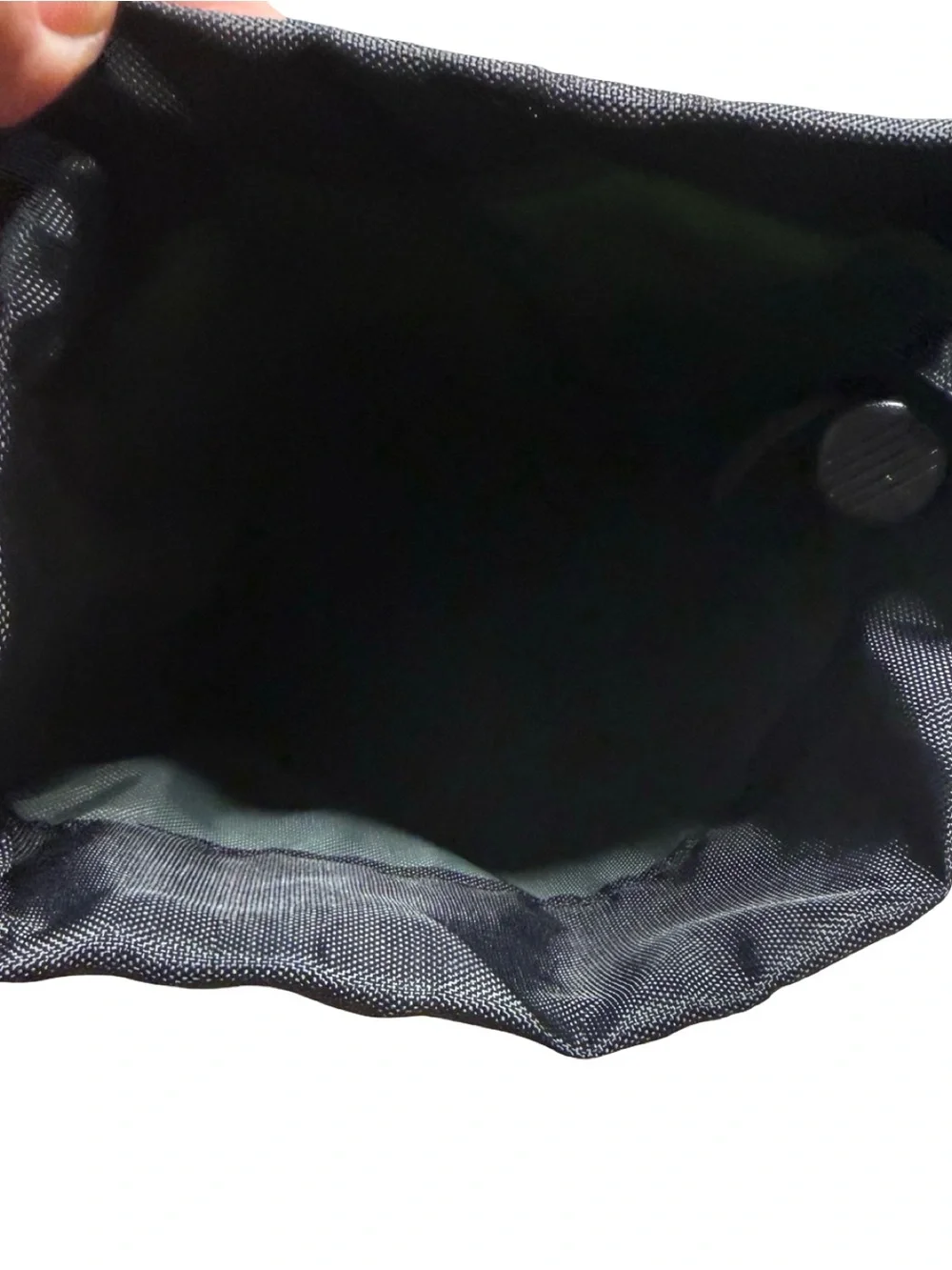Domke padded lens or accessory pouch with drawstring.
